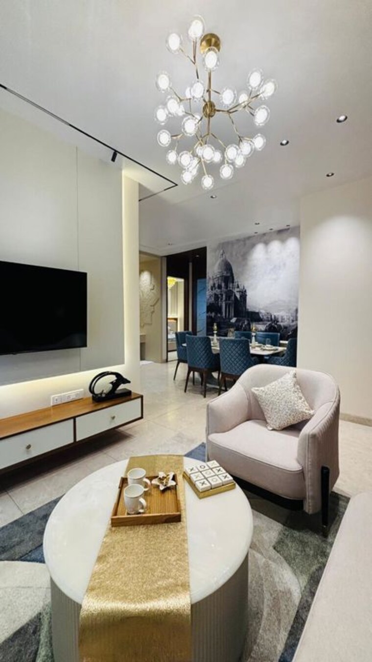 Living Room, stellar-heights 3 Bedroom 1951 Sq.Ft. Apartment In Sanauli Zirakpur 10515648