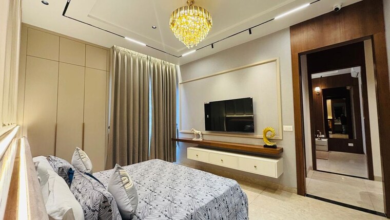 Bedroom, stellar-heights 3 Bedroom 1951 Sq.Ft. Apartment In Sanauli Zirakpur 10515648