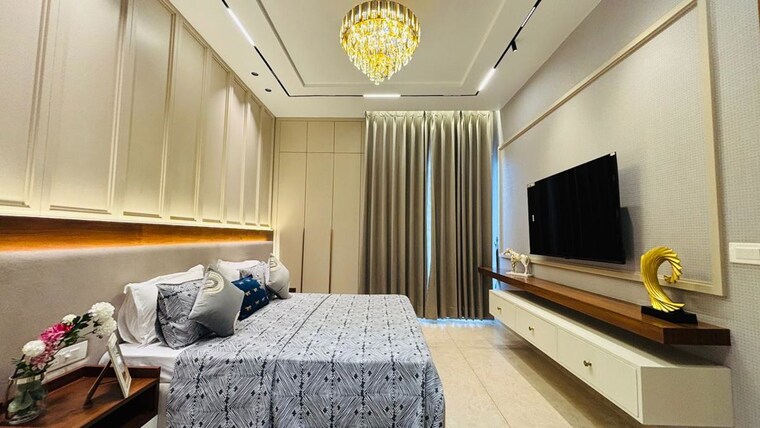 Bedroom, stellar-heights 3 Bedroom 1951 Sq.Ft. Apartment In Sanauli Zirakpur 10515648