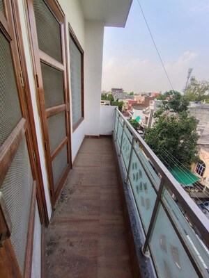 Balcony in 3 BHK Builder Floor at Sector 7 – for Rent