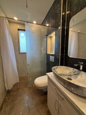 Attached Bathroom in 4 BHK Apartment at Aradhya Homes, Sector 67a – for Rent