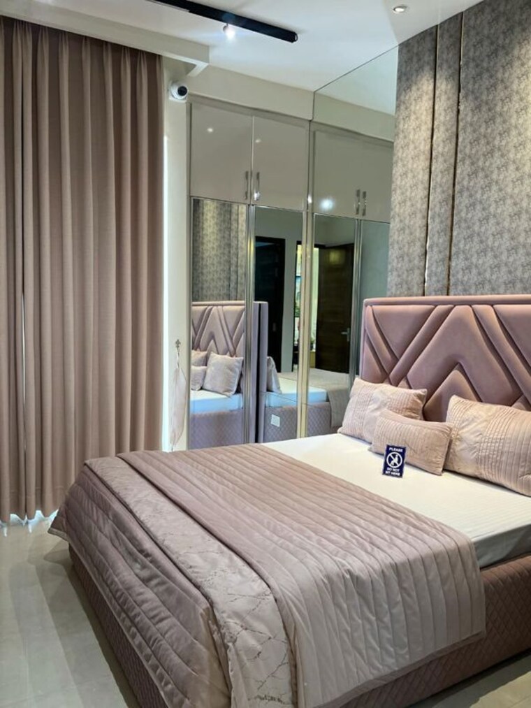 Bedroom, pinnacle-aeren-homes 3 Bedroom 1250 Sq.Ft. Apartment In Pir Machalla Zirakpur 10515686