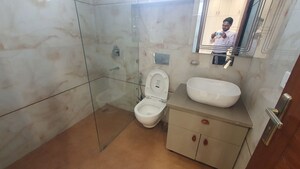 Bathroom in 4 BHK Builder Floor at Palam Vihar – for Rent