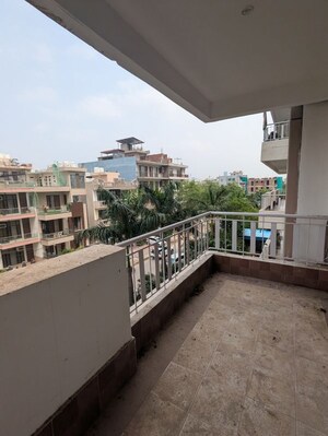 Balcony in 3 BHK Apartment at Atlantis CGHS, Sector 47 – for Rent