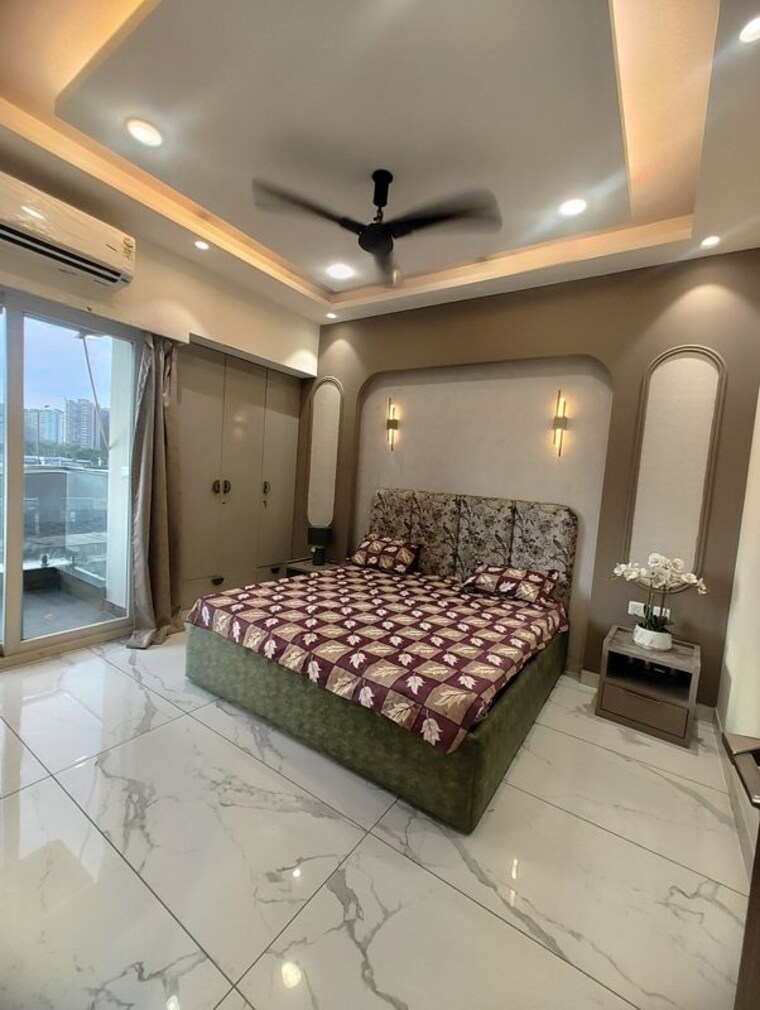 Bedroom, vrinda-heritage-skyward 3 Bedroom 1698 Sq.Ft. Apartment In Sector 1 Greater Noida Greater Noida 10515650
