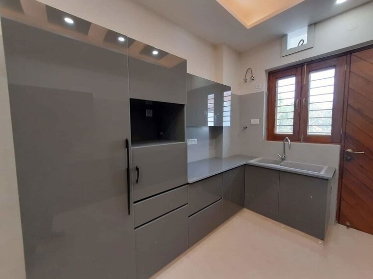 Kitchen, bptp-district-3 3 Bedroom 1620 Sq.Ft. Builder Floor In Sector 85 Faridabad 10515697