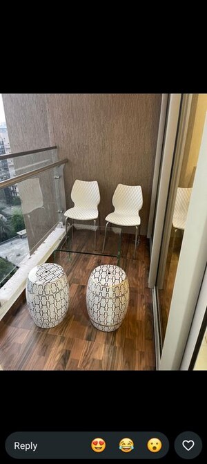 Living Room in 3 BHK Apartment at Mayfair Akshay, Lokhandwala – for Rent