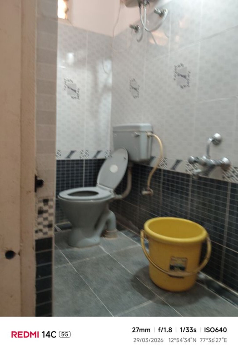Bathroom, btm layout stage 2 2 Bedroom 820 Sq.Ft. Independent House In Btm Layout Stage 2 Bangalore 10206386