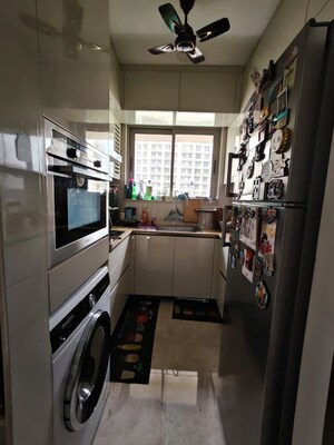 Kitchen in 1 BHK Apartment at Hiranandani Regent Hill, Powai – for Rent
