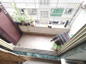 Balcony in 1 BHK Apartment at Panvelkar Realtors Twin Towers, Ambernath East – for Sale