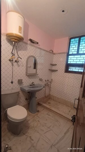 Bathroom in 3 BHK Apartment at Sector 15 ii – for Rent