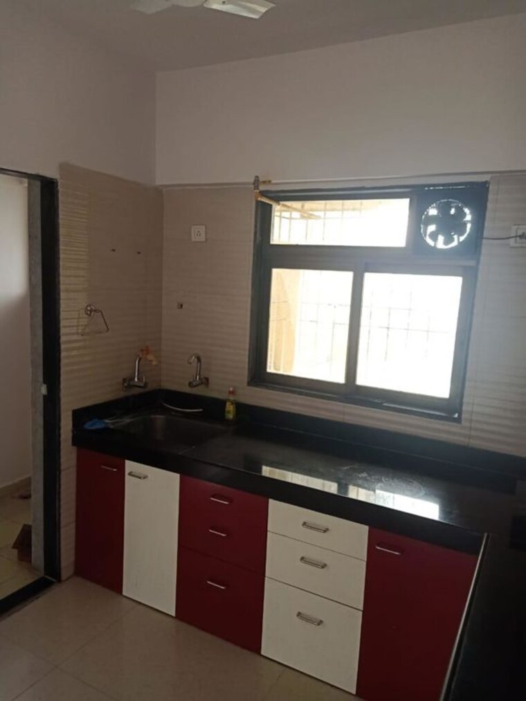 Kitchen, cosmos-jewels 2 Bedroom 700 Sq.Ft. Apartment In Ghodbunder Road Thane 10515806