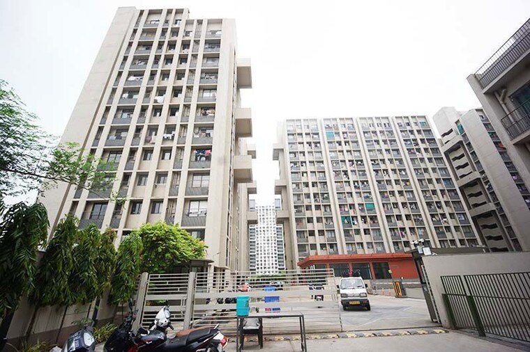 Exterior View, gota 2 Bedroom 845 Sq.Ft. Apartment In Gota Ahmedabad 10515837