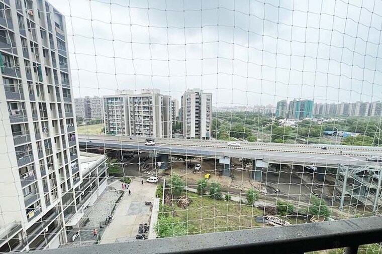 Balcony, gota 2 Bedroom 845 Sq.Ft. Apartment In Gota Ahmedabad 10515837