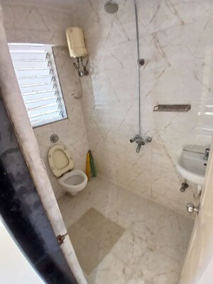 Bathroom in 2 BHK Apartment at Cosmos Springs Angel, Ghodbunder Road – for Rent