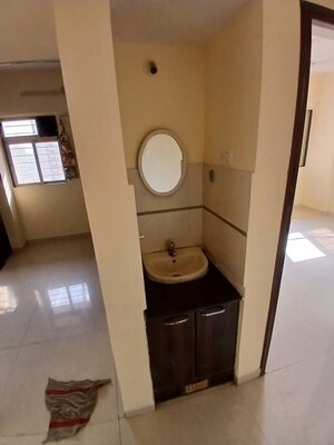 Bathroom in 2 BHK Apartment at Cosmos Springs Angel, Ghodbunder Road – for Rent
