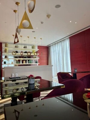 Living Room in 3 BHK Apartment at Lodha Fiorenza, Goregaon East – for Rent