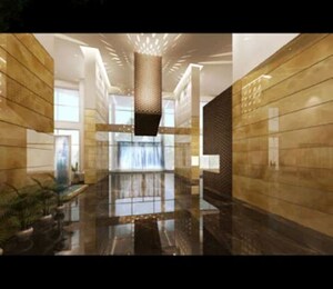 Bathroom in 3 BHK Apartment at Lodha Fiorenza, Goregaon East – for Rent