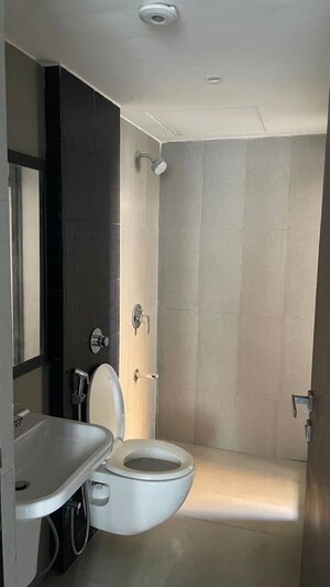 Bathroom in 2 BHK Apartment at Lodha Splendora, Ghodbunder Road – for Rent