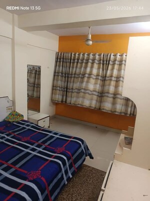 Bedroom in 1 BHK Apartment at Ganesh Tower, Naupada – for Rent