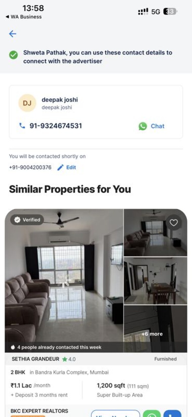 Floor Plan, lake-view-apartments-powai 2 Bedroom 800 Sq.Ft. Apartment In Powai Mumbai 10515887