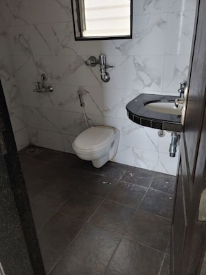 Bathroom in 3 BHK Apartment at Nyati Esplanade, Bavdhan – for Rent