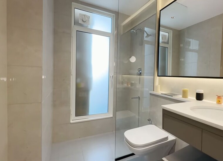 Bathroom, godrej-tropical-isle 3 Bedroom 2500 Sq.Ft. Apartment In Sector 146 Noida 10515908