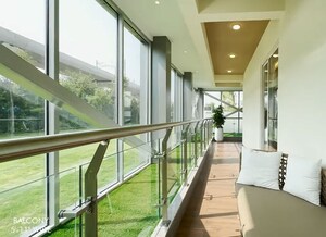 Balcony in 3 BHK Apartment at Godrej Tropical Isle, Sector 146 – for Sale