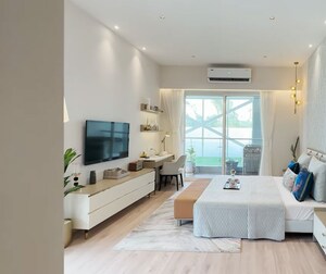 Living Room in 3 BHK Apartment at Godrej Tropical Isle, Sector 146 – for Sale
