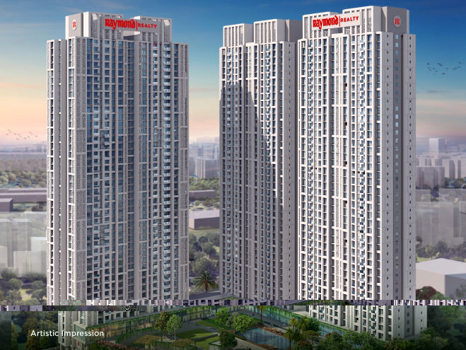 3 BHK 1190 Sq.Ft. Apartment in Raymond Ten X District 9
