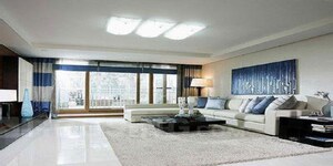 Living Room in 4 BHK Apartment at Sheth Avalon, Laxmi Nagar – for Rent