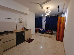 Living Room in 1 RK Apartment at Hiranandani Estate Solitaire C, Ghodbunder Road – for Rent