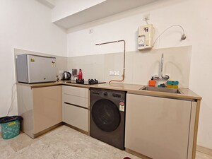 Kitchen in 1 RK Apartment at Hiranandani Estate Solitaire C, Ghodbunder Road – for Rent