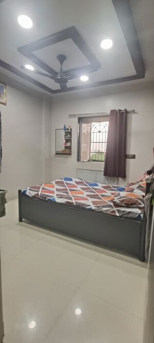 Bedroom in 2 BHK Apartment at Puraniks Kanchanpushp Complex, Kavesar – for Rent