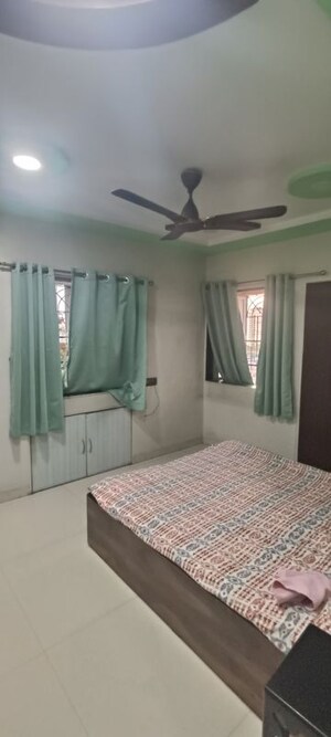 Bedroom in 2 BHK Apartment at Puraniks Kanchanpushp Complex, Kavesar – for Rent