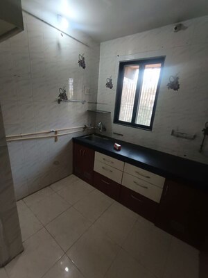 Kitchen in 3 BHK Apartment at Neelkanth Lake View, Pokhran Road No Two – for Rent