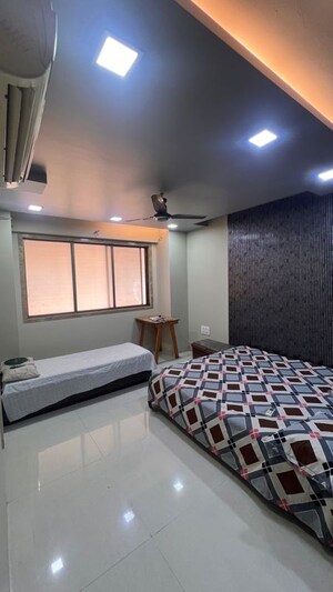 Bedroom in 3 BHK Apartment at Kamana CHS, Prabhadevi – for Rent