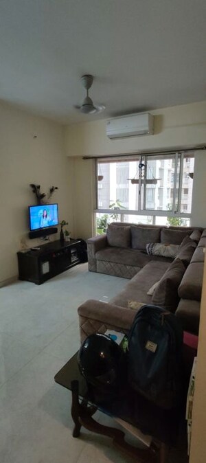 Living Room in 1 BHK Apartment at Lodha Amara, Kolshet Road – for Sale