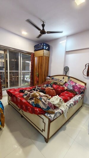 Bedroom in 1 BHK Apartment at Dharti Pressidio, Kandivali West – for Sale