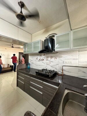 Kitchen in 2 BHK Apartment at Geeta Gold Fusion, Kharadi – for Rent
