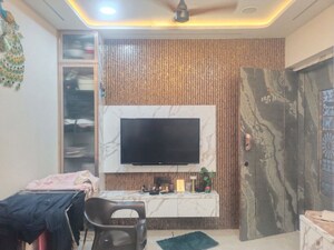 Living Room in 2 BHK Apartment at Chandak Cornerstone, Worli – for Rent
