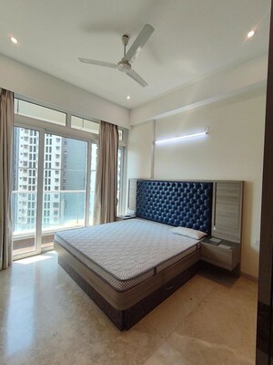 Bedroom in 3 BHK Apartment at Enpar Lotus 101 Worli Residences, Lower Parel – for Rent