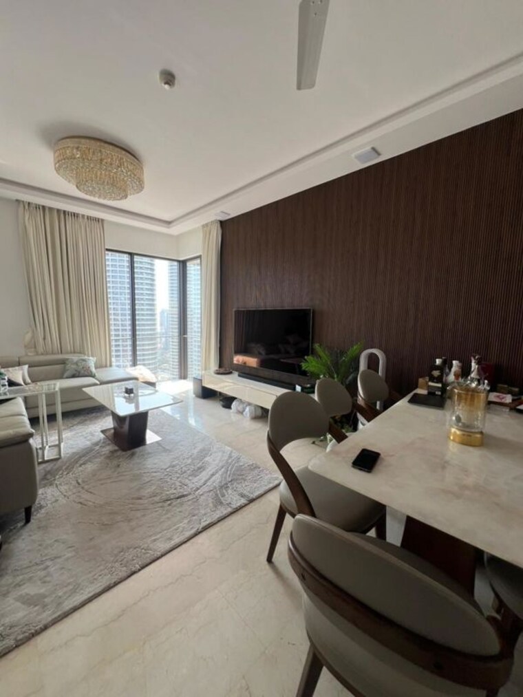 Living Room, lodha-the-park 2 Bedroom 980 Sq.Ft. Apartment In Worli Mumbai 10516184