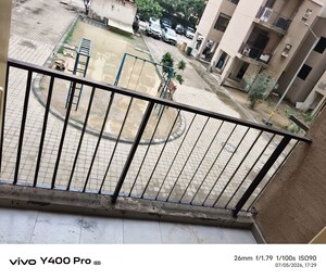Balcony in 1 BHK Apartment at Auric City Homes, Sector 82 – for Rent