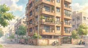  Apartment – Exterior View View at Pimpri Chinchwad Pcmc - for Sale