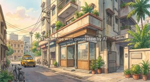  Shop – Exterior View View at Manicktala - for Sale