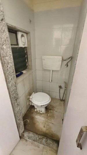 Bathroom in 1 BHK Apartment at Shree Ganesh CHS Worli, Worli – for Rent
