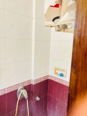 Bathroom in 2 BHK Apartment at Hal 2nd Stage – for Rent