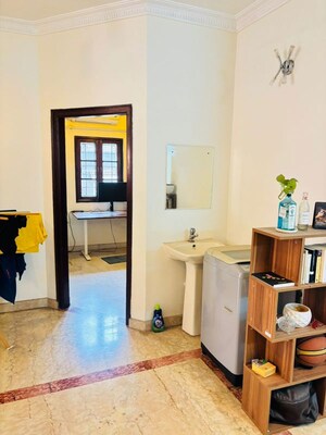 Living Room in 2 BHK Apartment at Hal 2nd Stage – for Rent