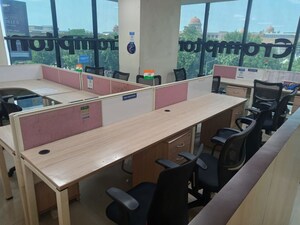Team Area in  Office Space at Levana Cyber Heights, Vibhuti Khand – for Rent